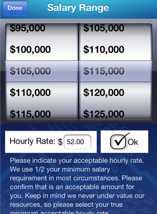Mobile Recruiter App