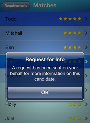 Mobile Recruiter App