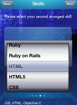 Mobile Recruiter App